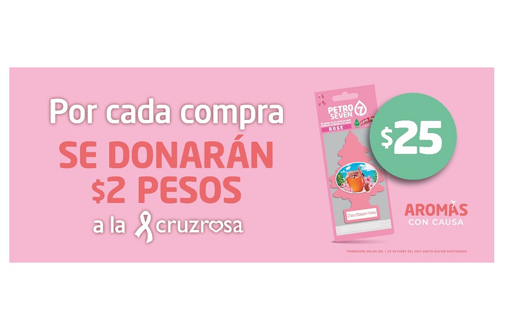 Petro Seven en alianza con Cruz Rosa apoyarán a mujeres con cáncer de mama