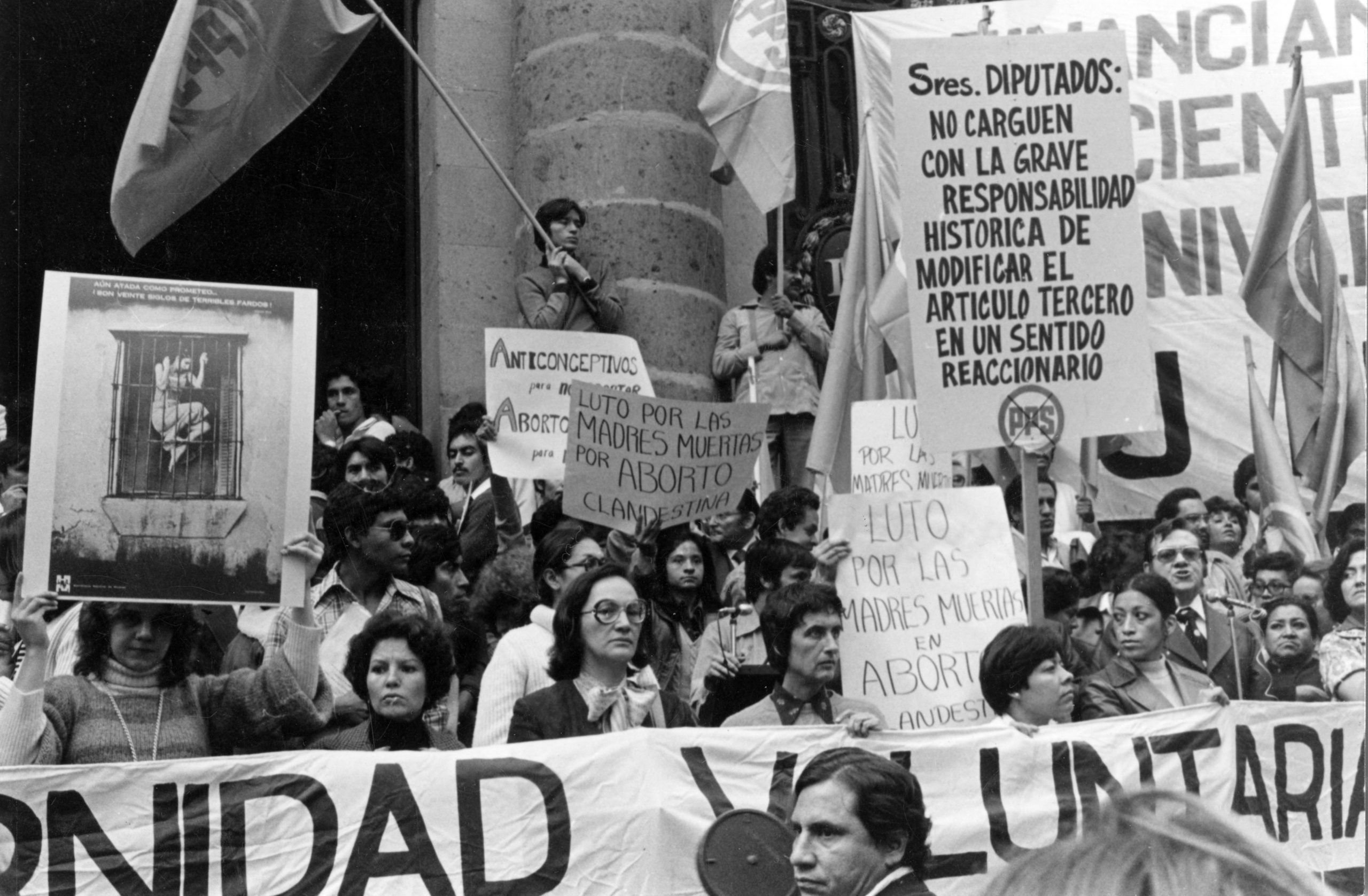 ¡En la calle y en la historia! 40 años de lucha feminista mexicana, exposición en Casa del Lago UNAM