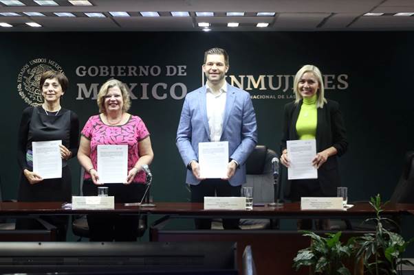 Inmujeres y Mercado Libre firman convenio para impulsar la participación de las mujeres en el comercio electrónico