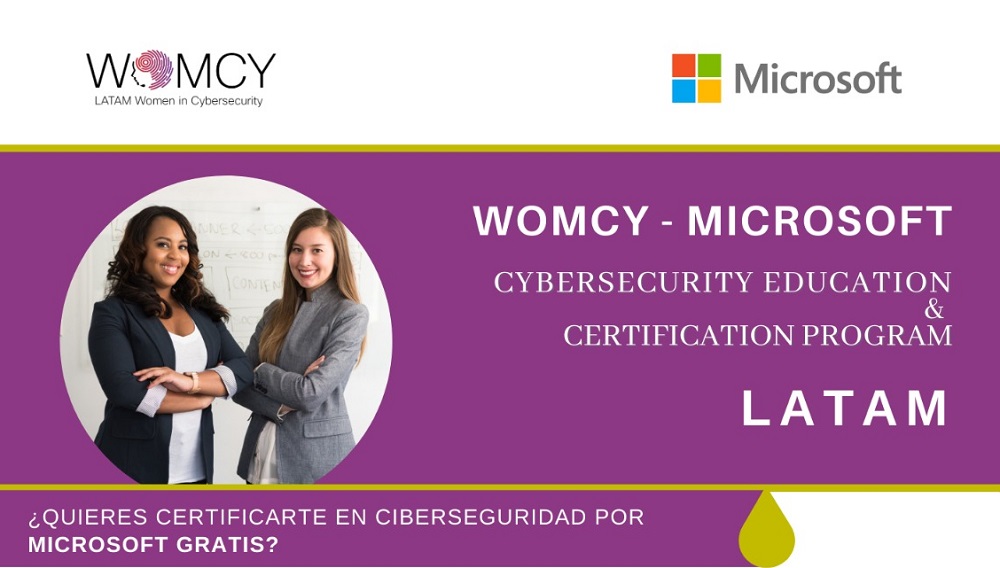WOMCY y Microsoft capacitarán a más de 3,800 mujeres en México y Latinoamérica
